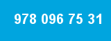 978 096 75 31 978 096 75 31